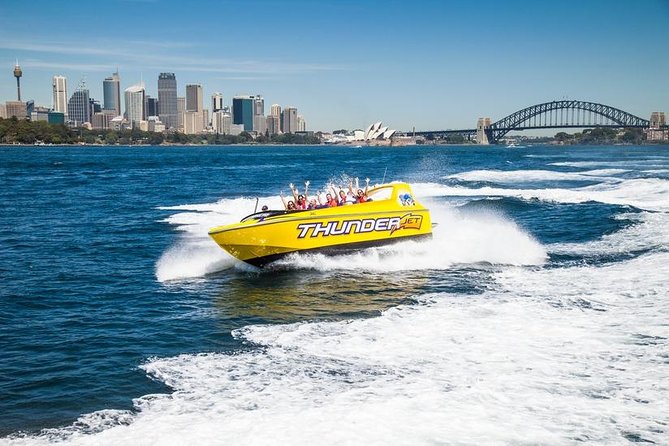 30-Minute Sydney Harbour Jet Boat Ride on Thunder Twist - Where Thunder Twist starts at Circular Quay Jetty 1
