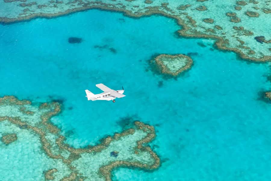 Airlie Beach: Whitsundays & Heart Reef Scenic Flight - The airport lounge: waiting, but in comfort