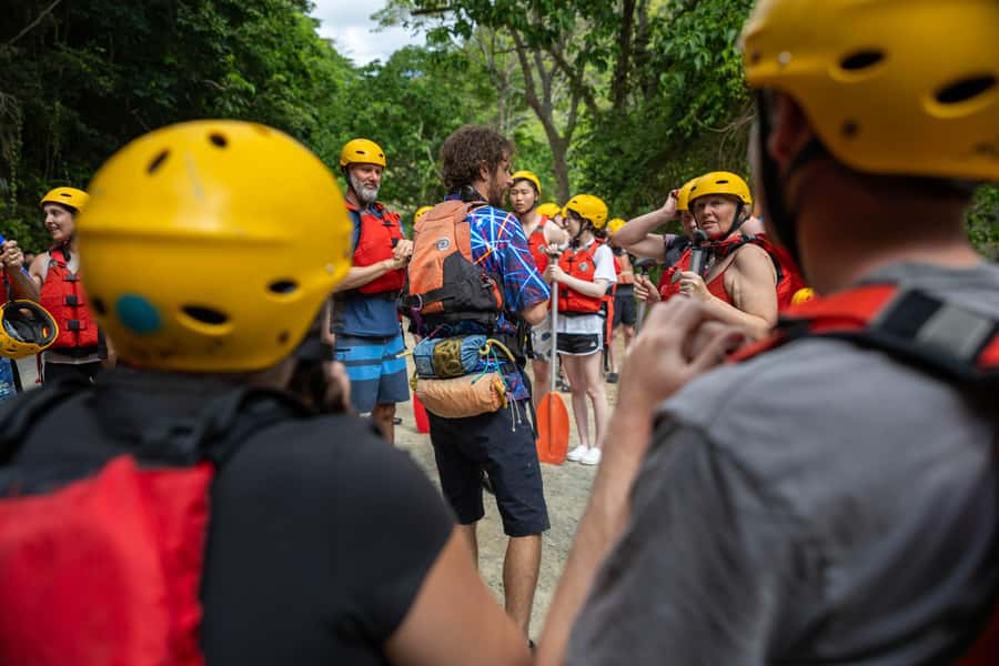 Barron Gorge: Half-Day Barron River White-Water Rafting - Getting suited up: safety training that doesn’t kill the fun