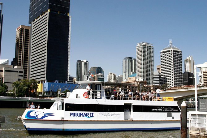 Brisbane River Cruise with entry to Lone Pine Koala Sanctuary - The 5h 30m schedule: how the timing plays out