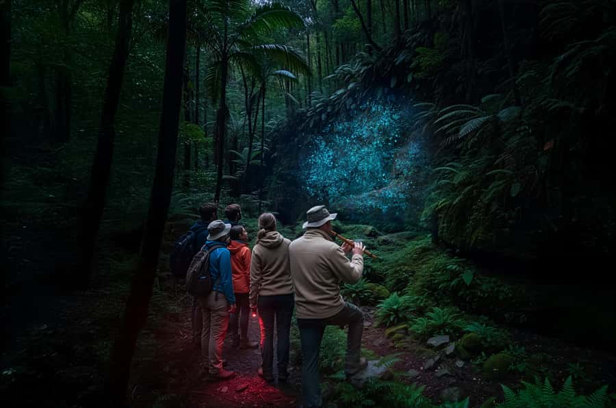 Byron Bay: Glowworms, Waterfalls & Rainforest Experience - The Wildlife Stop and the Ride Back: Closing the Night on the Right Note
