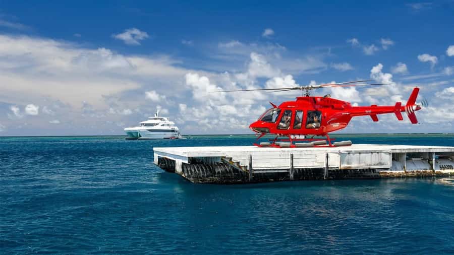 Cairns: Great Barrier Reef Cruise & Scenic Helicopter Flight - Saxon Reef: Your First Snorkel Stop and a Safety-First Setup