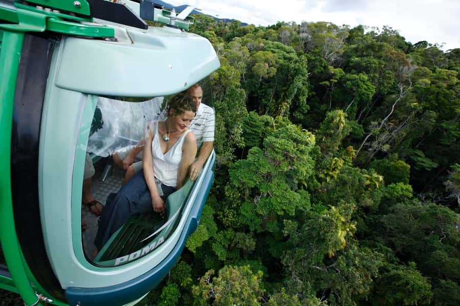 Cairns: Skyrail, Kuranda, and Rail Tour with Hotel Transfers - Kuranda Scenic Railway: Historic Tunnels, Bridges, and Narration