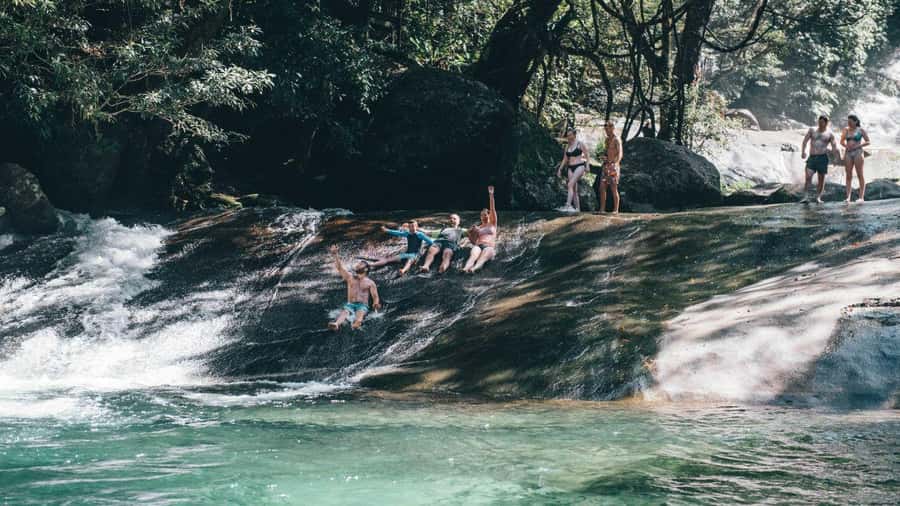 Cairns: Waterfall Tour with Lunch - Josephine Falls: the slide, the pools, and why conditions matter