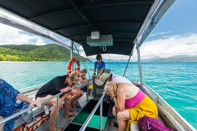 Fitzroy Island Day Tour from Cairns - Glass-bottom boat: a solid alternative when water isn’t perfect