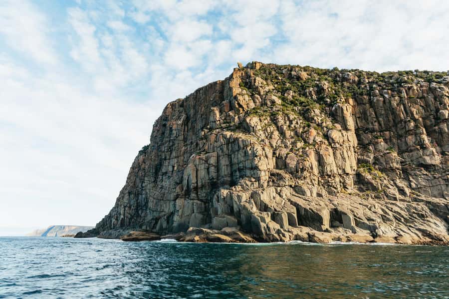 From Port Arthur: Tasman Island Wilderness Cruise - Sailing Under Cape Pillar’s Sea Cliffs