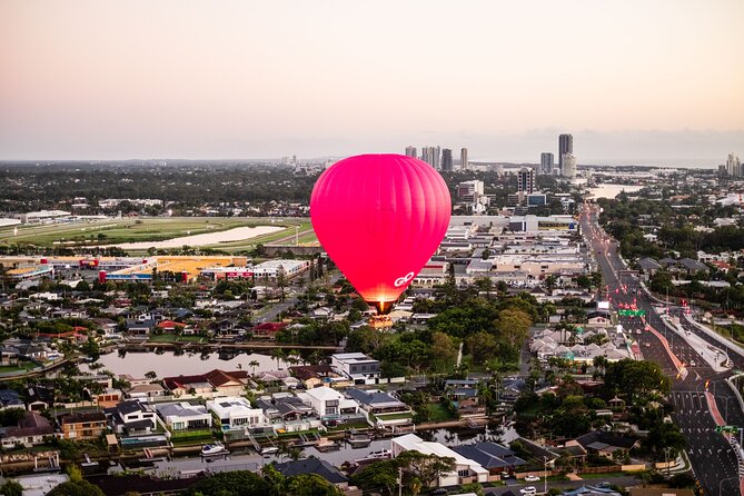 Gold Coast Hot Air Balloon Flight - Pickup, ride out, and the waiting game