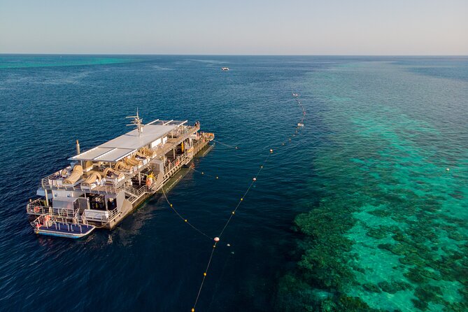 Great Barrier Reef Full Day Adventure - Reefworld pontoon: the calm, controlled way to meet the Great Barrier Reef