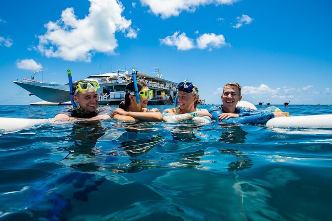 Great Barrier Reef Full Day Adventure - Optional add-ons: guided snorkeling, scuba sessions, and helicopter flights