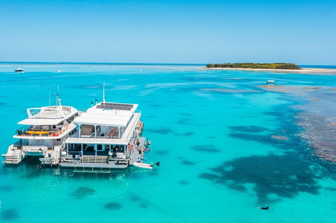 Lady Musgrave Day Trip from Bundaberg Including Snorkeling - Cruise out on the catamaran: enjoy the ride, brace for chop