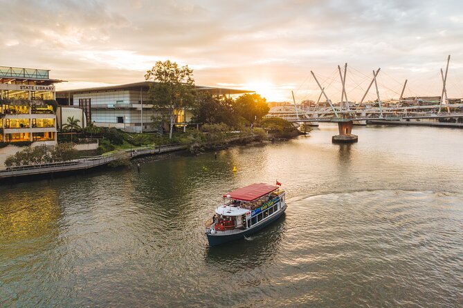 Morning Sightseeing Cruise: 10:30am-12pm (90min) - South Bank and the man-made beaches: the fun detour on your river line