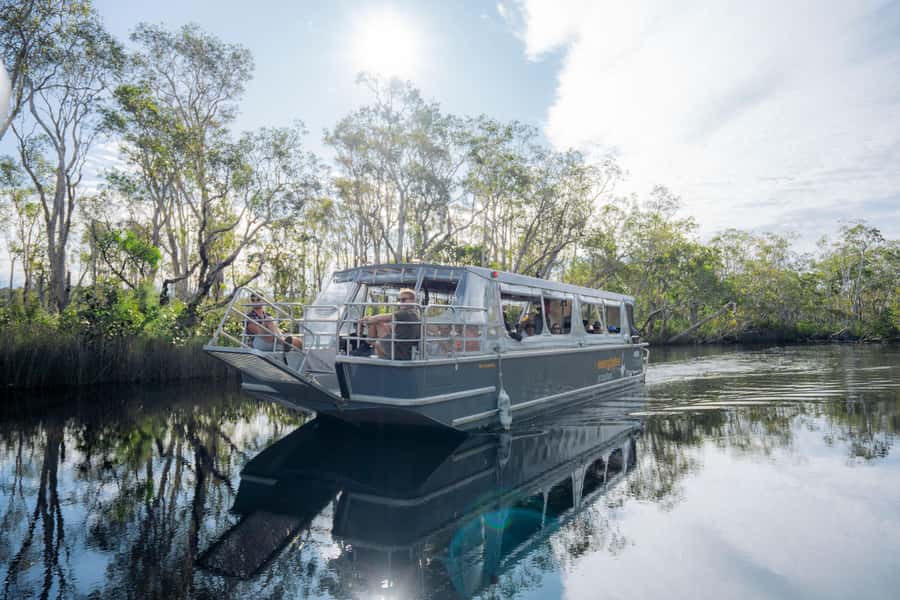 Noosa: Afternoon Cruise through the Noosa Everglades - The short free time at Habitat Ecocamp (and why it’s more useful than it sounds)