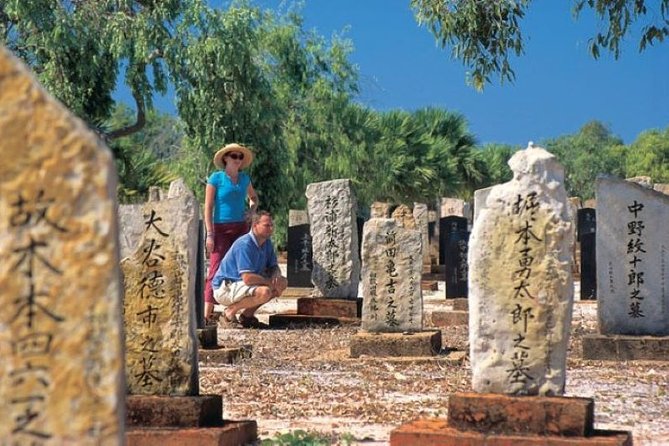Panoramic Sightseeing Bus Tour - Discover Broome! - Japanese Cemetery and Town Beach: quiet, meaningful stops