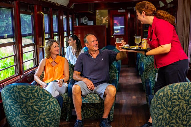 Skip the Line Kuranda Scenic Railway Gold Class and Skyrail Rainforest Cableway - Tjapakai and Signal Cabin: culture and engineering details you can choose to add