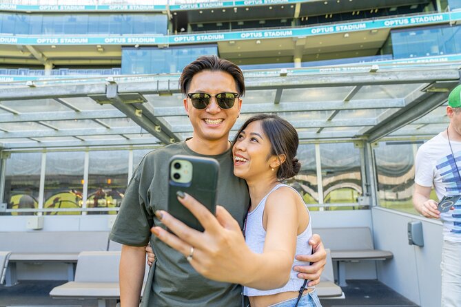 The Optus Stadium Tour - Stadium operations, media areas, and WA sports memorabilia