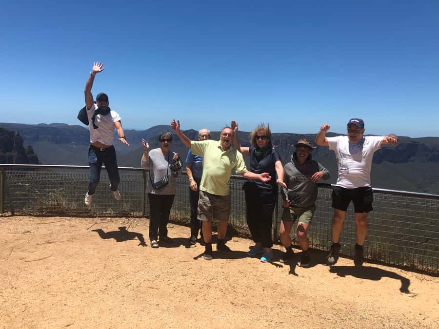 #1 Blue Mountains Tour Scenic World Waterfalls Wildlife Park - First stop energy: quick Blue Mountains sightseeing in the morning