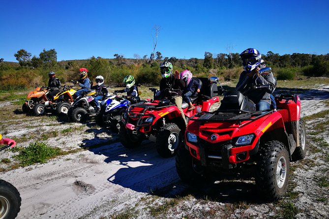 1 Hour Quad Bike Tours, only 30 minutes from Perth - Trail surfaces you’ll actually feel: sand, gravel, mud, red ground