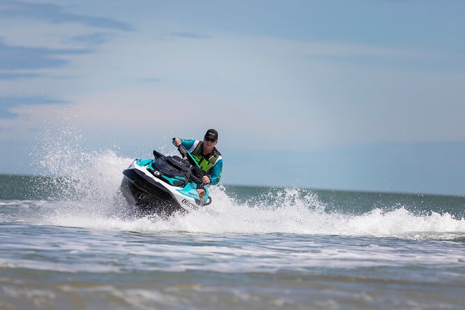 1-Hour Thunderball WWII Adventure Jet Skiing in Darwin - Getting to Seven Jet Ski Adventures at Stokes Hill Wharf