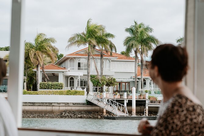 1 Hour Tour Mooloolaba Sunset Cruise - The canal-side show: luxury homes, reflections, and Blackall Mountain Range light