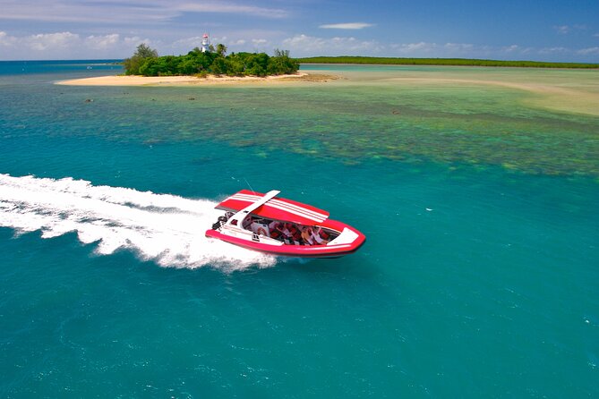 2 1/4 hr Low Isles Reef Sprinter Snorkeling Tour-No Island Access - The speed-boat run from the marina: quick, direct, and usually easier