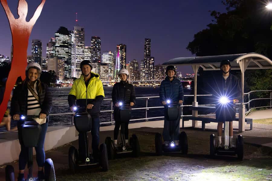 2.5 Hour Brisbane: Sightseeing Tours - Morning & Night - i2 Segway training and safety briefing: where confidence gets built