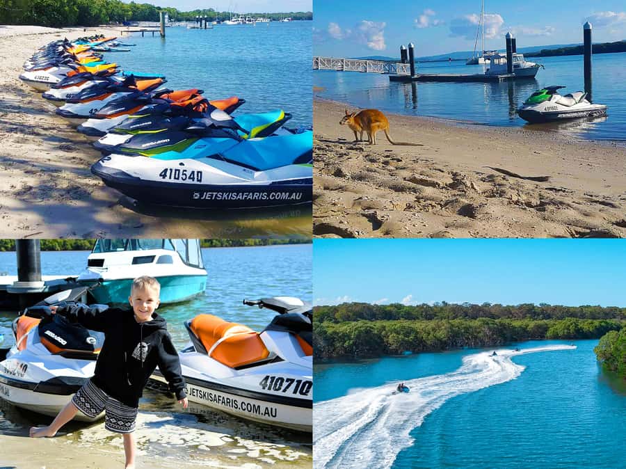 2.5-Hour Ultimate Jet Ski Safari to North Stradbroke Island - Price and time: what $282 per group really buys