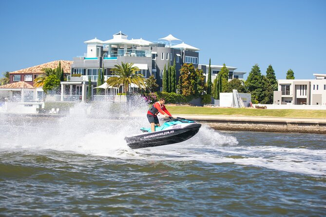 2.5 hr Jet Ski Safaris tour - Ultimate Adventure + island stop - Getting Out the Door: Seaworld Drive start and a quick safety briefing