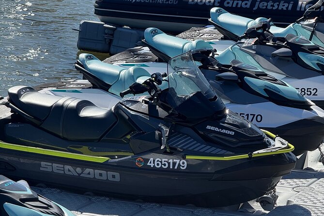 2 Hour Brisbane River Jetski Adventure - South Bank From the Jetseat: Streets Beach and the City Edge