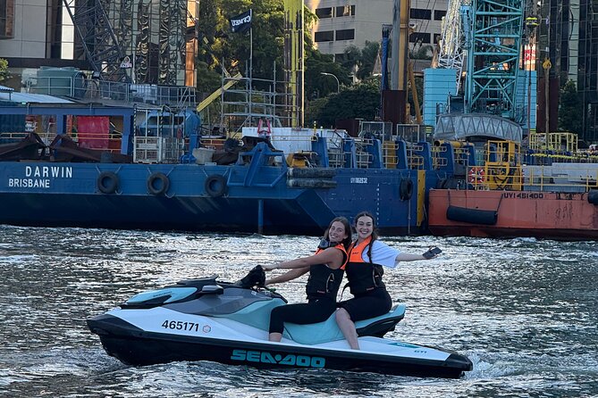 2 Hour Brisbane River Jetski Adventure - Walter Taylor Bridge: Suspension Cables and Art Deco Towers Up Close