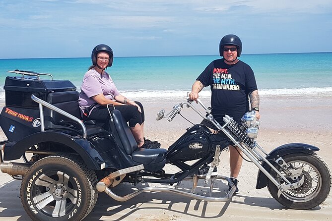 2hr Broome Trike Discovery Tour - Beached-Way to the Water: Town Beach, Roebuck Bay and Simpson Beach