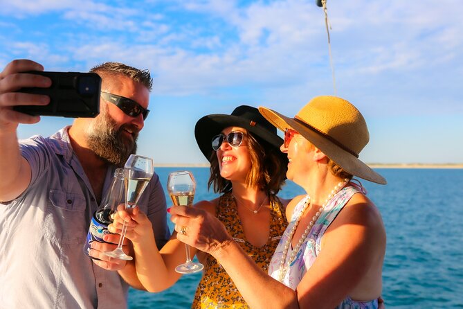 3.5 Hour Broome Sunset Cruise - Roebuck Bay and the boom net: the swim option you should check first