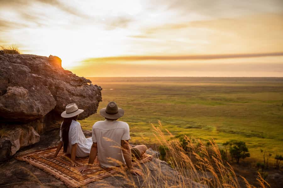 3-Day Kakadu 4WD Camping Tour - Jim Jim Falls: a 1 km gorge walk between 200m sandstone cliffs