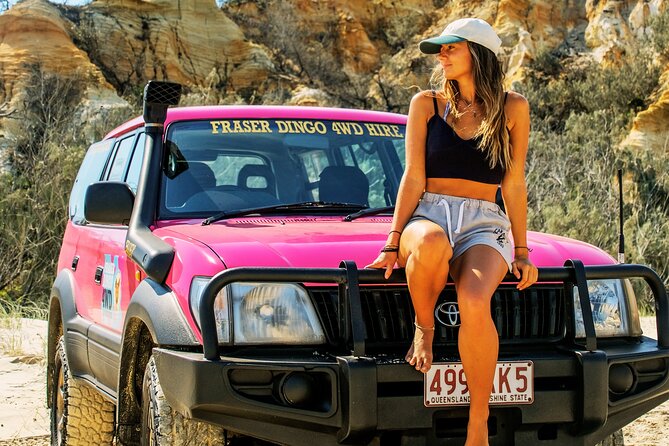 3 Day PINK4WD Tagalong Tour - K'gari/Fraser Island - Rainforest-to-beach riding on K’gari’s real tracks