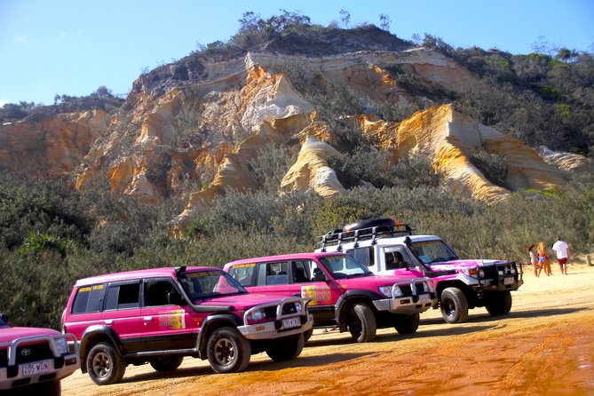 3 Day PINK4WD Tagalong Tour - K'gari/Fraser Island - Lake Allom and Lake Birrabeen: freshwater swims with real variety
