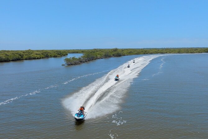 3 Hour Gold Coast Jetski Adventure to Stradbroke Island - South Stradbroke waterways: mangroves, marinas, and Go-Slow Zones