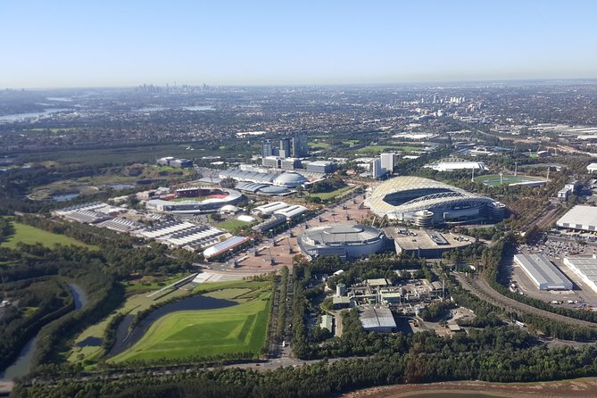 30-Minute Sydney Harbour and Olympic Park Helicopter Tour - The flight path: Olympic Park, Parramatta River, and the Harbour from above