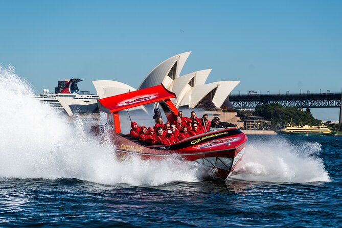 30-Minute Sydney Harbour Jet Boat Thrill Ride - Fort Denison Island and the Navy-Adjacent Feeling