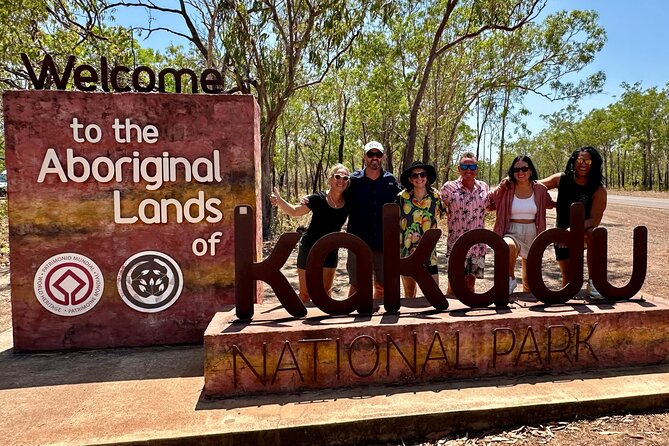 5 Day 4WD Kakadu Koolpin Safari - Day 2: Jim Jim Falls plunge pool, Yellow Waters at sunset, Warradjan culture