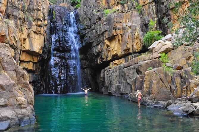 5 Day Kakadu Katherine Gorge Litchfield 4WD Camping Adventure - Litchfield National Park: termite mounds and waterfall swims