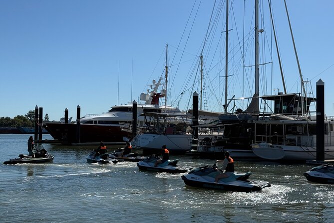 5 Hour Jetski Adventure from Brisbane to Moreton Bay Islands - Your Jetski Setup: Modern Machines and Real Safety Gear
