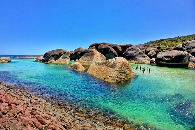 6 Day Esperance & Margaret River Adventure Tour - East Mount Barren to Lucky Bay: Esperance’s white sand, turquoise water, and a hike first