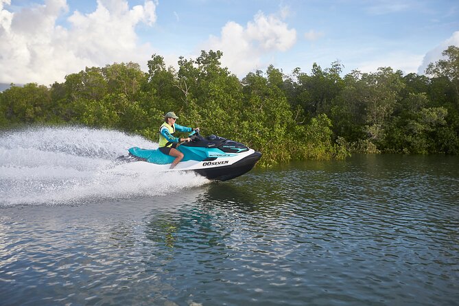 75-minute Die Another Day Jet Skiing in Darwin - Dock One Bar to East Arm Wharf: the ride starts fast
