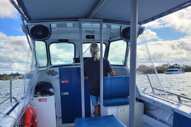 AAA Noosa National Park Tour and Dolphin Safari Whalesongsnoosa - Boat comfort and access: moving matters for wildlife viewing