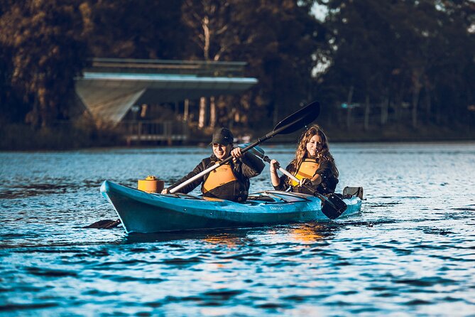 Adelaide City Kayak Tour - Paddling Adelaide from Pinky Flat: the setting and starting vibe