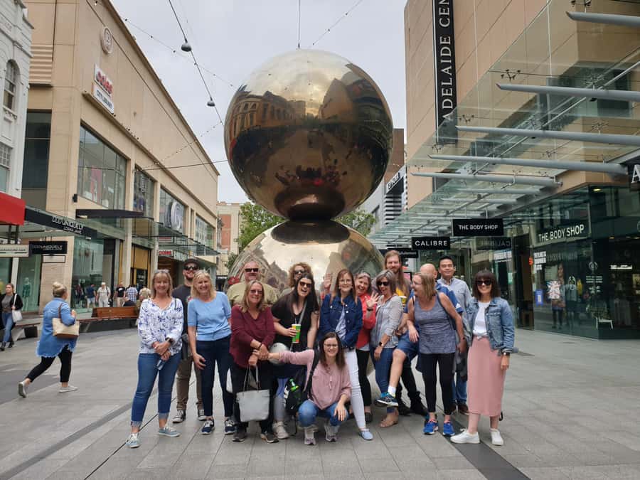 Adelaide: City Walking Tour with Guide - Meeting at Malls Balls: the easiest start in the city center