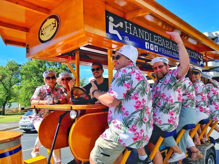 Adelaide: HandleBar Bike Tour with Pub Stops & Dinner Option - Seats, height limits, and the music playlist trick