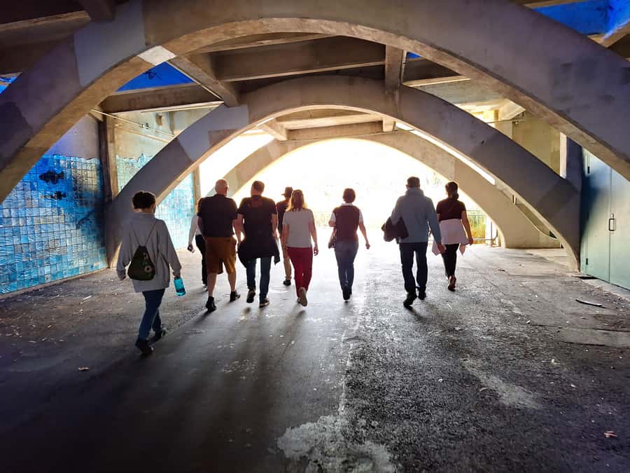 Adelaide: Walking Tour and Popeye River Cruise - State Library stop: Stories that make landmarks feel lived-in