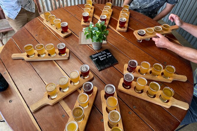 Afternoon Brewery and Distillery session: Tastings & transfers - Guide energy and photo-ready moments