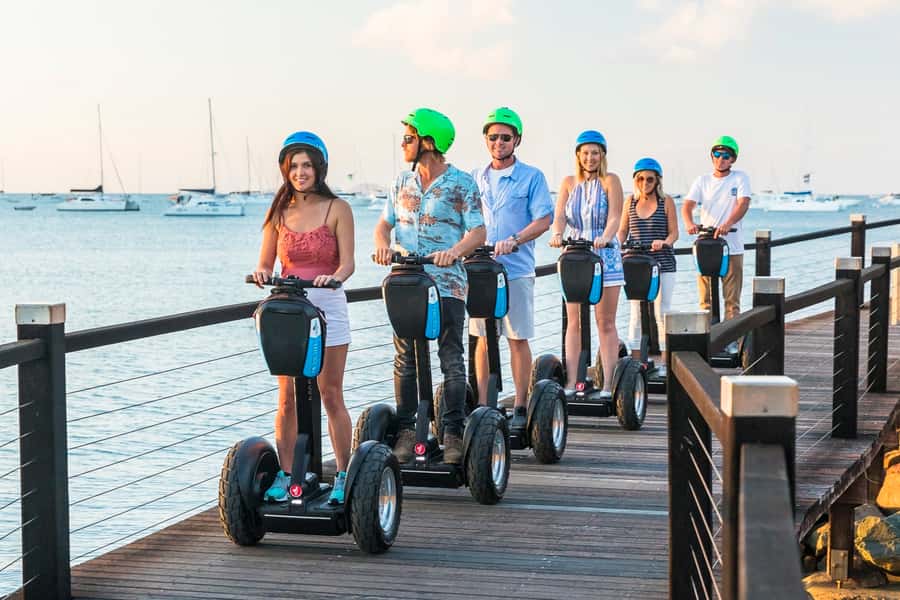 Airlie Beach: 3-Hour Sunset Segway Tour with Dinner - Airlie Beach on a Segway: the fast way to feel the coast