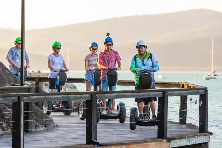 Airlie Beach: 3-Hour Sunset Segway Tour with Dinner - Learning the Segway (without turning it into a circus)